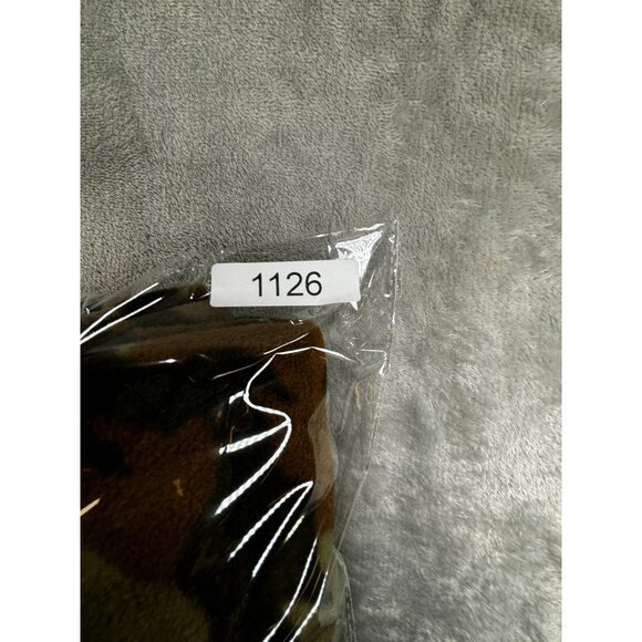 Starter Camo Fleece 1/4 zip Pullover Mens Large Chest Pocket Sweater Winter - Picture 7 of 7